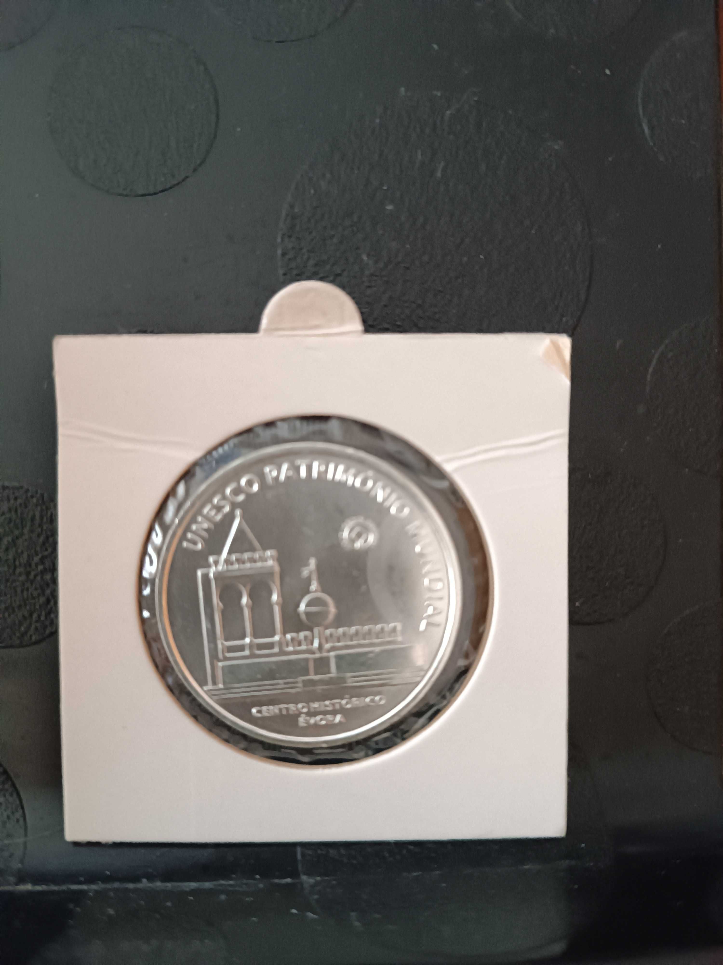 Moeda de 5,00 € do Centro Histórico de Évora