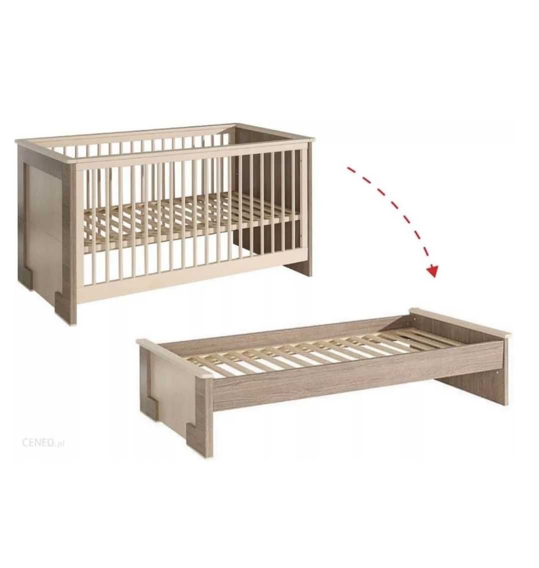 VOX Modern szafa + 2x komoda +2x łóżeczko  meble dziecięce kpl.