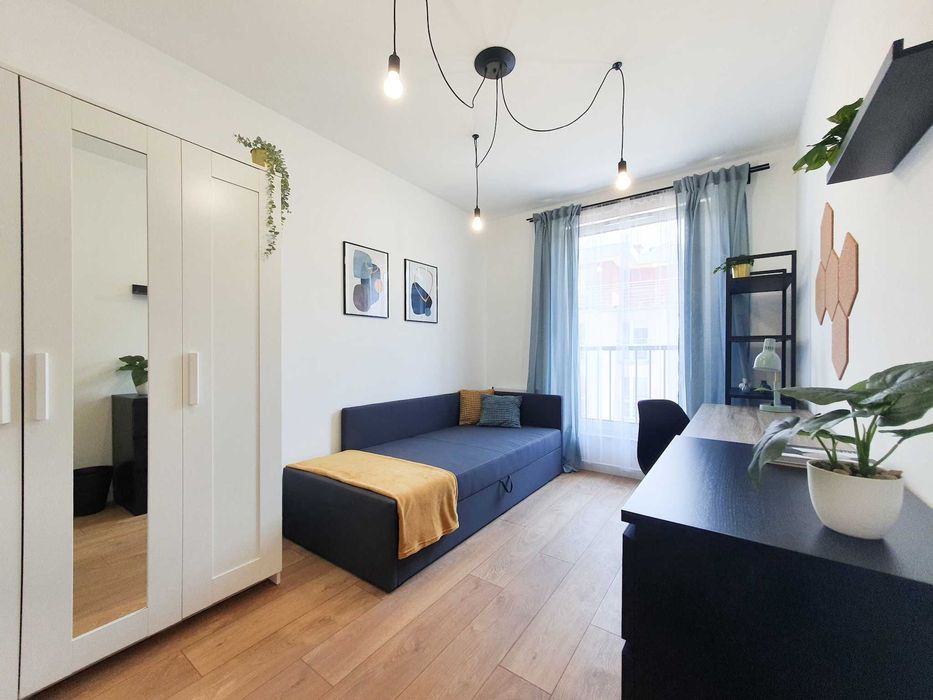 Pokój 1-os wysoki standard | Bobrzyńskiego Dębniki Ruczaj Campus UJ