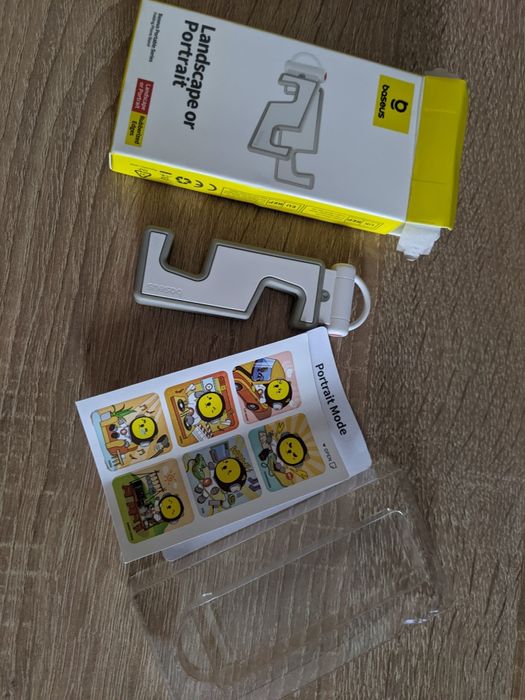 Портативна підставка тримач для телефона Baseus Універсальна брелок