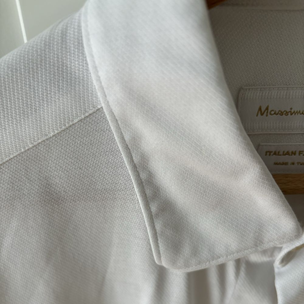 biała męska koszula MASSIMO DUTTI rozm. L