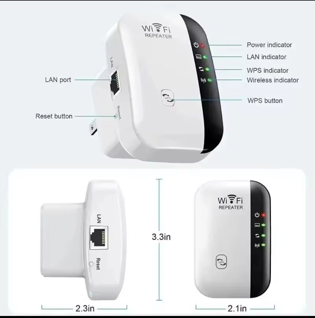 Wi Fi репітер, підсилювач сигналу, маршрутизатор