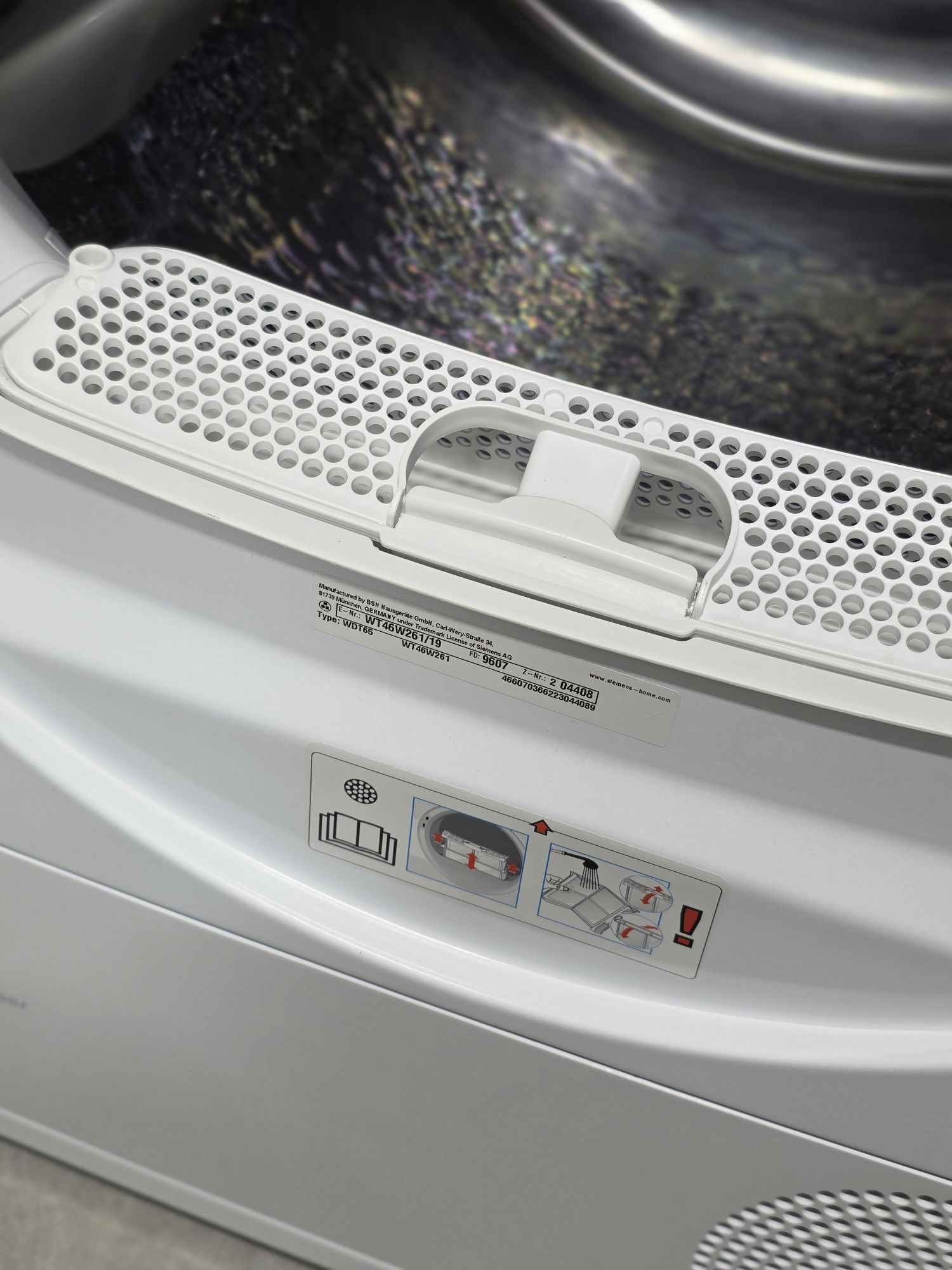 Сушильна машина SIEMENS iQ700 тепловий насос  A++ 8КГ Germany