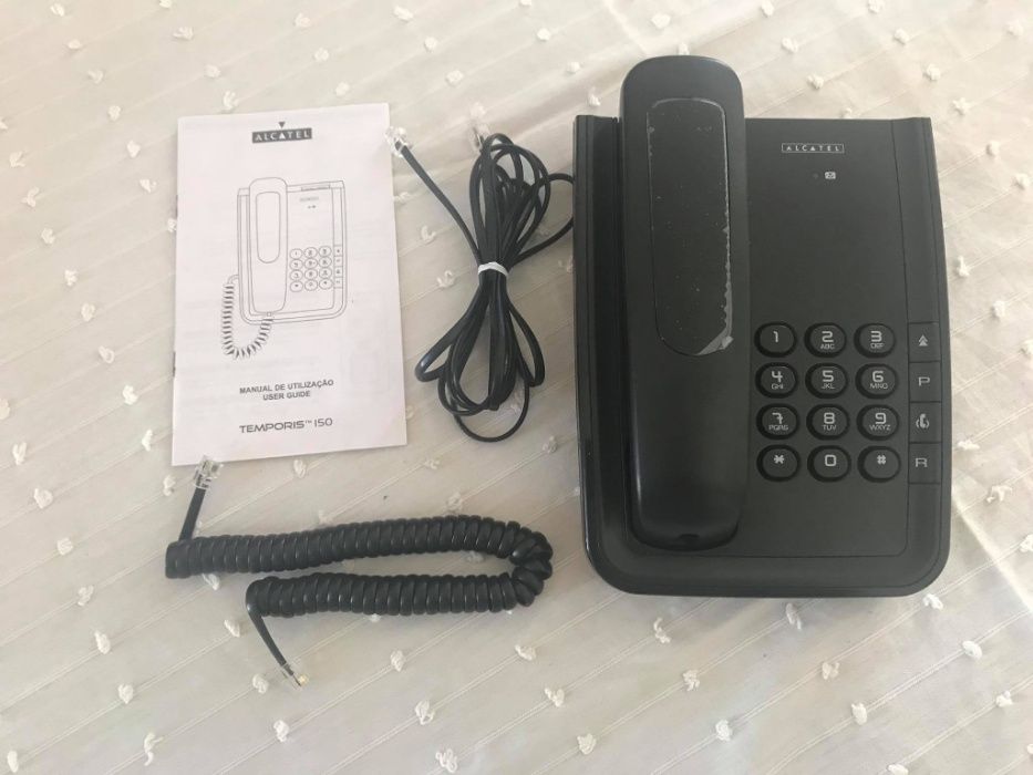 Telefone Alcatel Preto (novo)