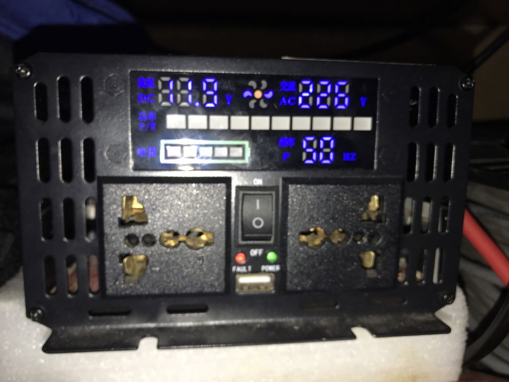 Інвектор GXQC SFX-1000-2500w DC 12 v-220  з функцією зарядки