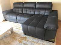 Sofá Chaise Longue com 2 lugares Relax com Motor - Como Novo