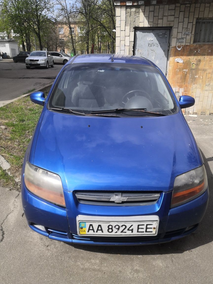 chevrolet aveo шевроле авео  седан 2005 1.5