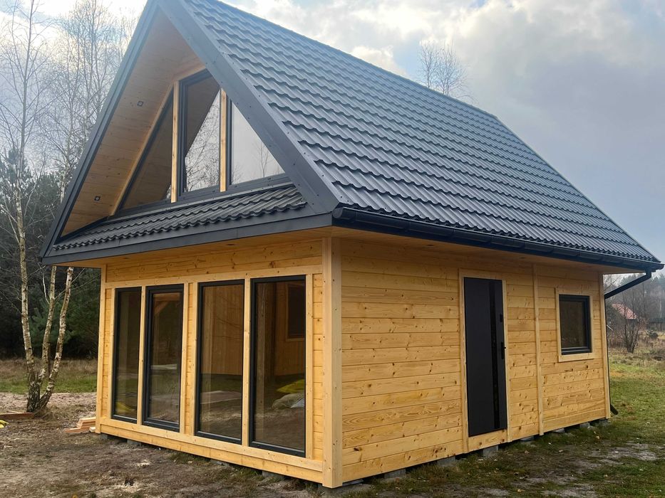 Domek 35m2 z poddaszem z 20cm ociepleniem