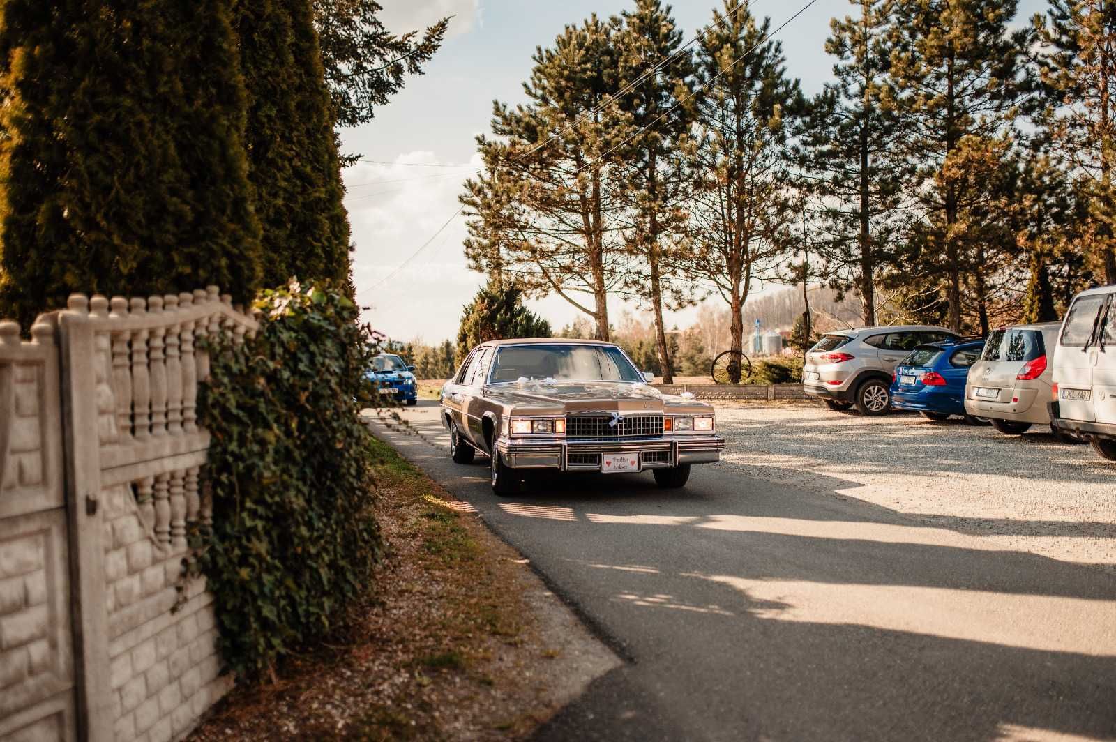 Cadillac Deville 1978 auto okolicznościowe, do ślubu, ślub wesele