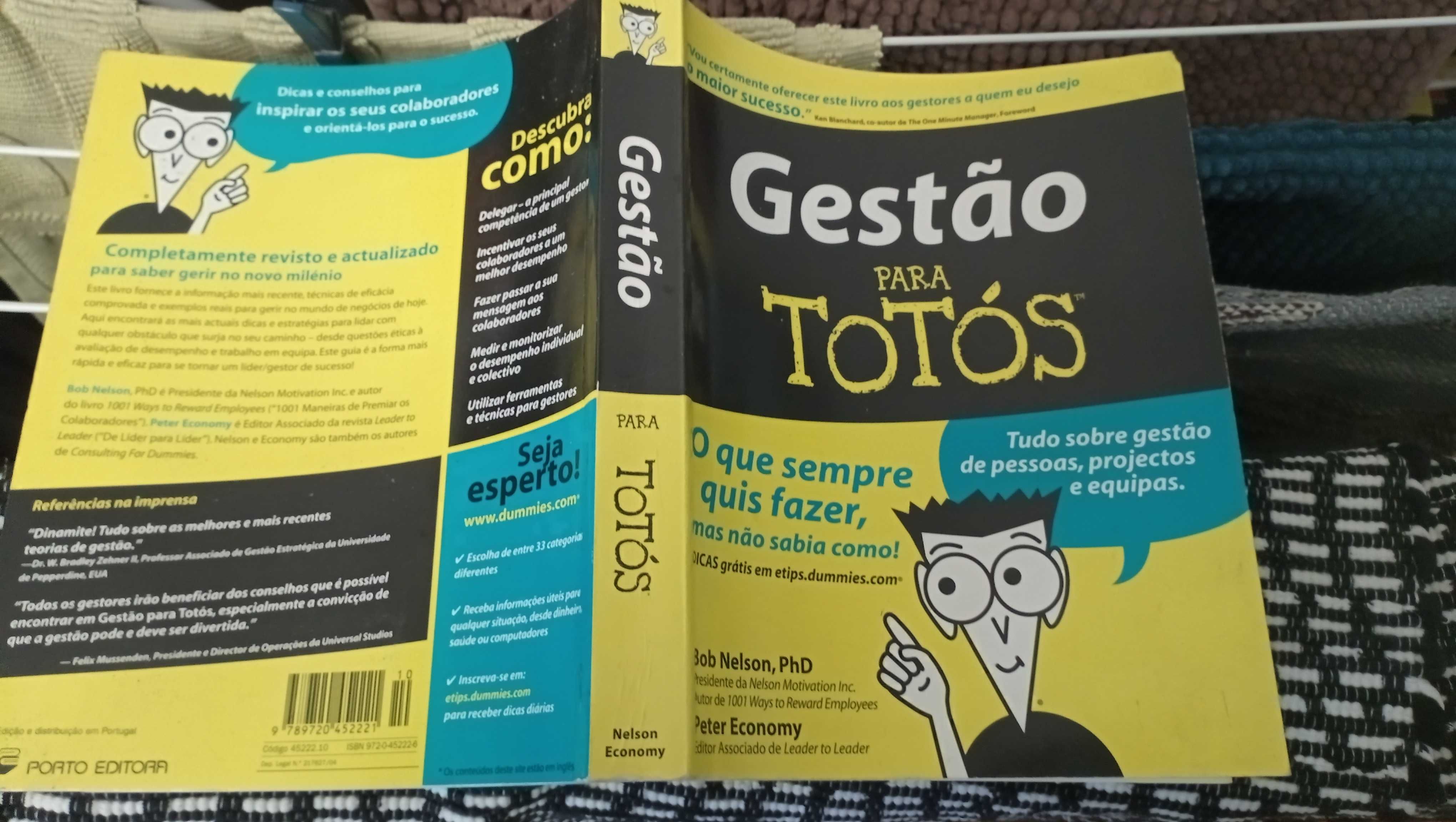 Livro Gestão para Totós