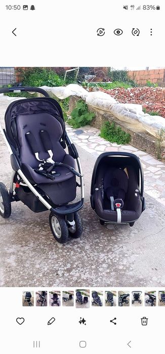 Carrinho de bebe completo