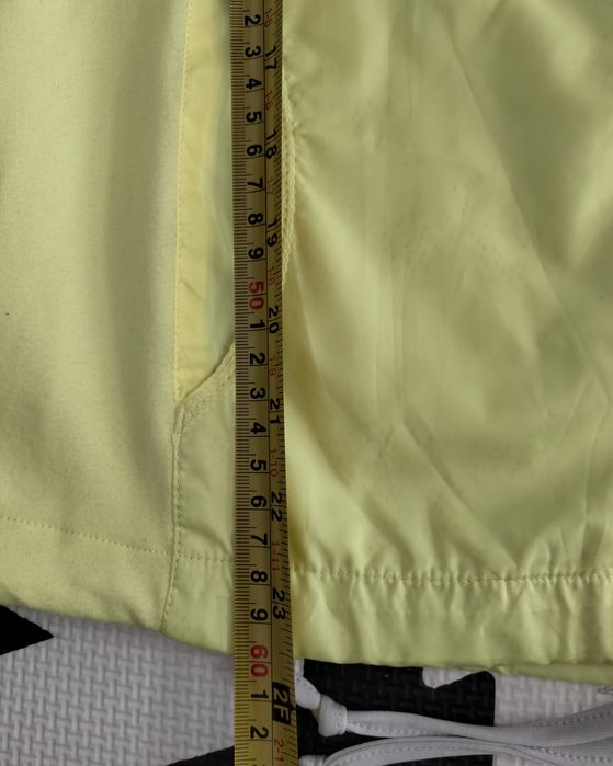 Kurtka wiatrówka damska sportowa Crivit żółta - rozmiar 36