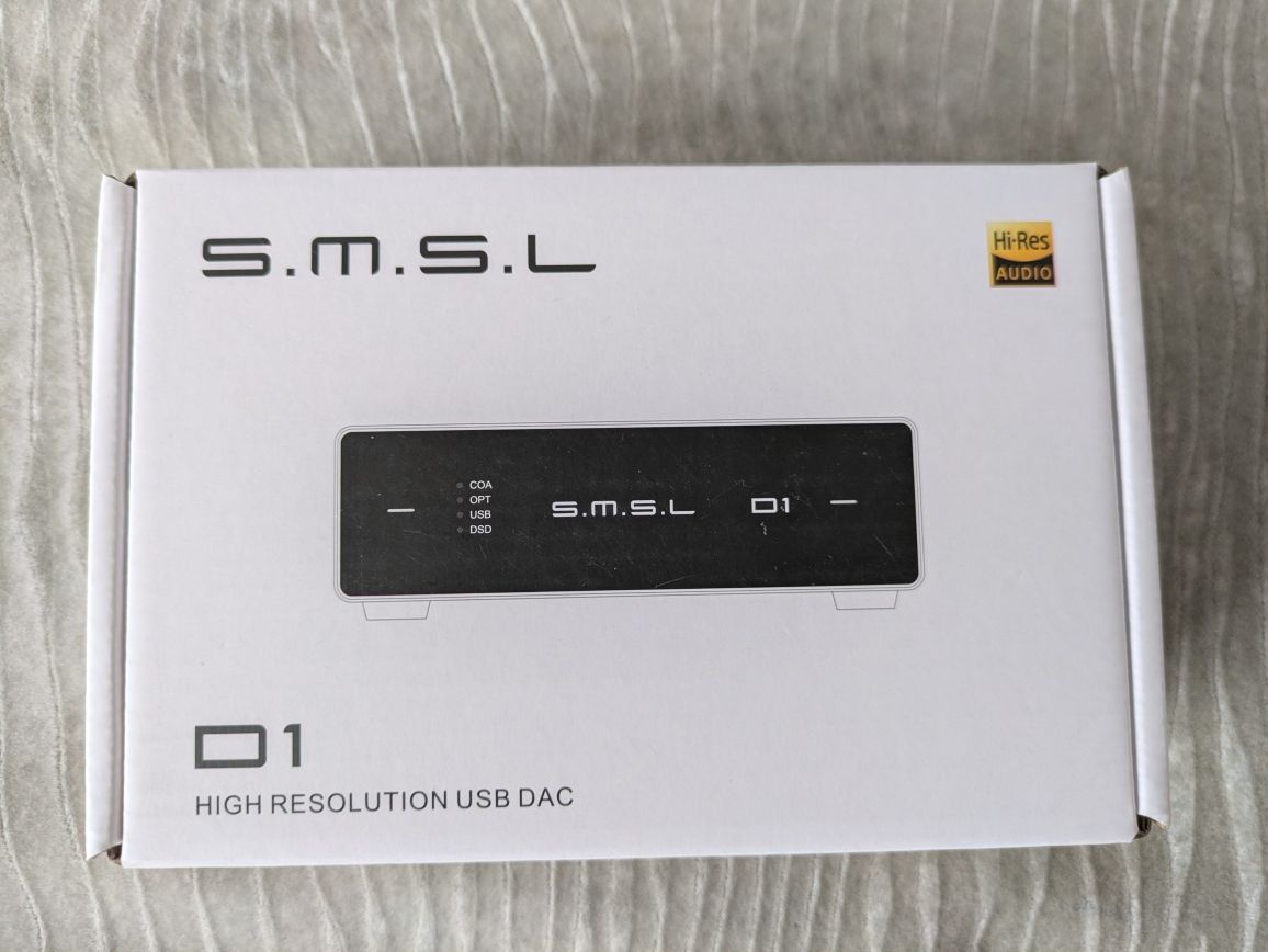 SMSL D1 (ЦАП, dac, звукова карта зовнішня, краща за su-1)внешнее аудио