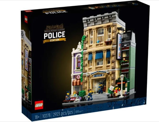 Lego 10278 - Police Station SELADO