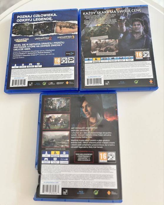 Uncharted zestaw PS4