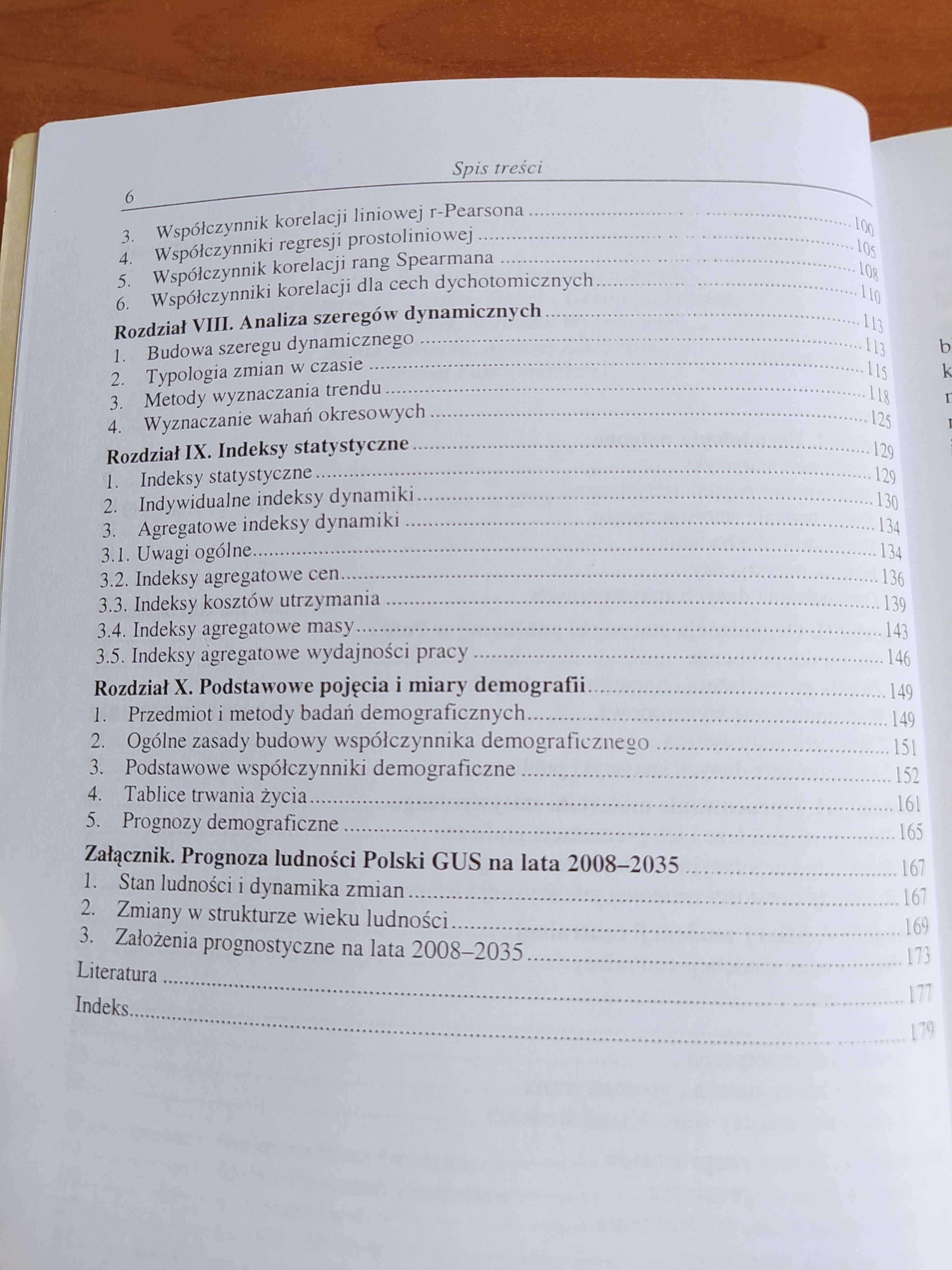 Podstawy statystyki z elementami demografii, Andrzej Malinowski