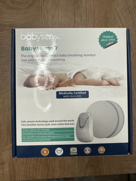 Monitor oddechu Babysense 7 – nowy, nieużywany, oryginał!