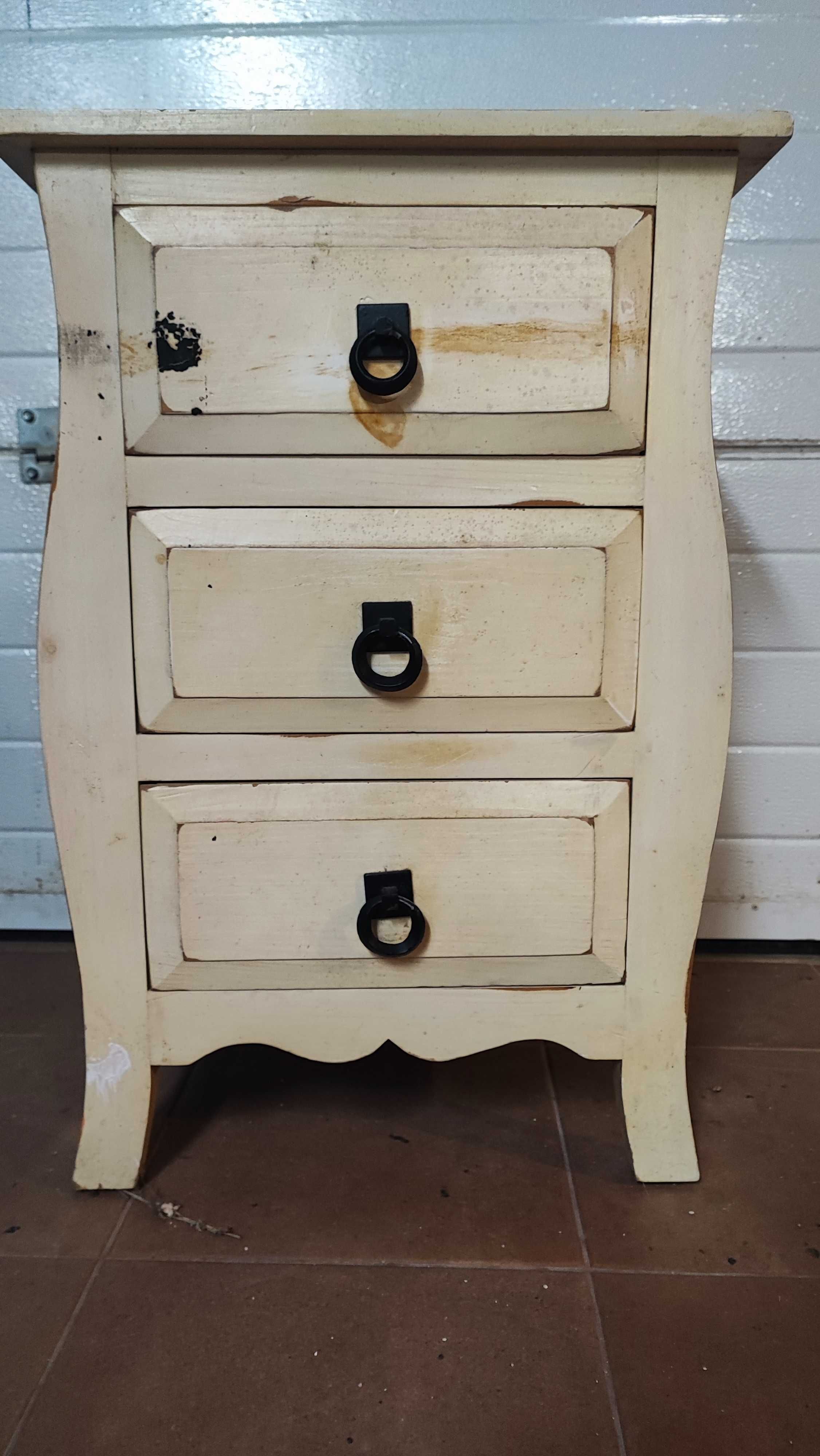 Pequeno móvel de qualidade - Mesa Cabeceira 46x34x68