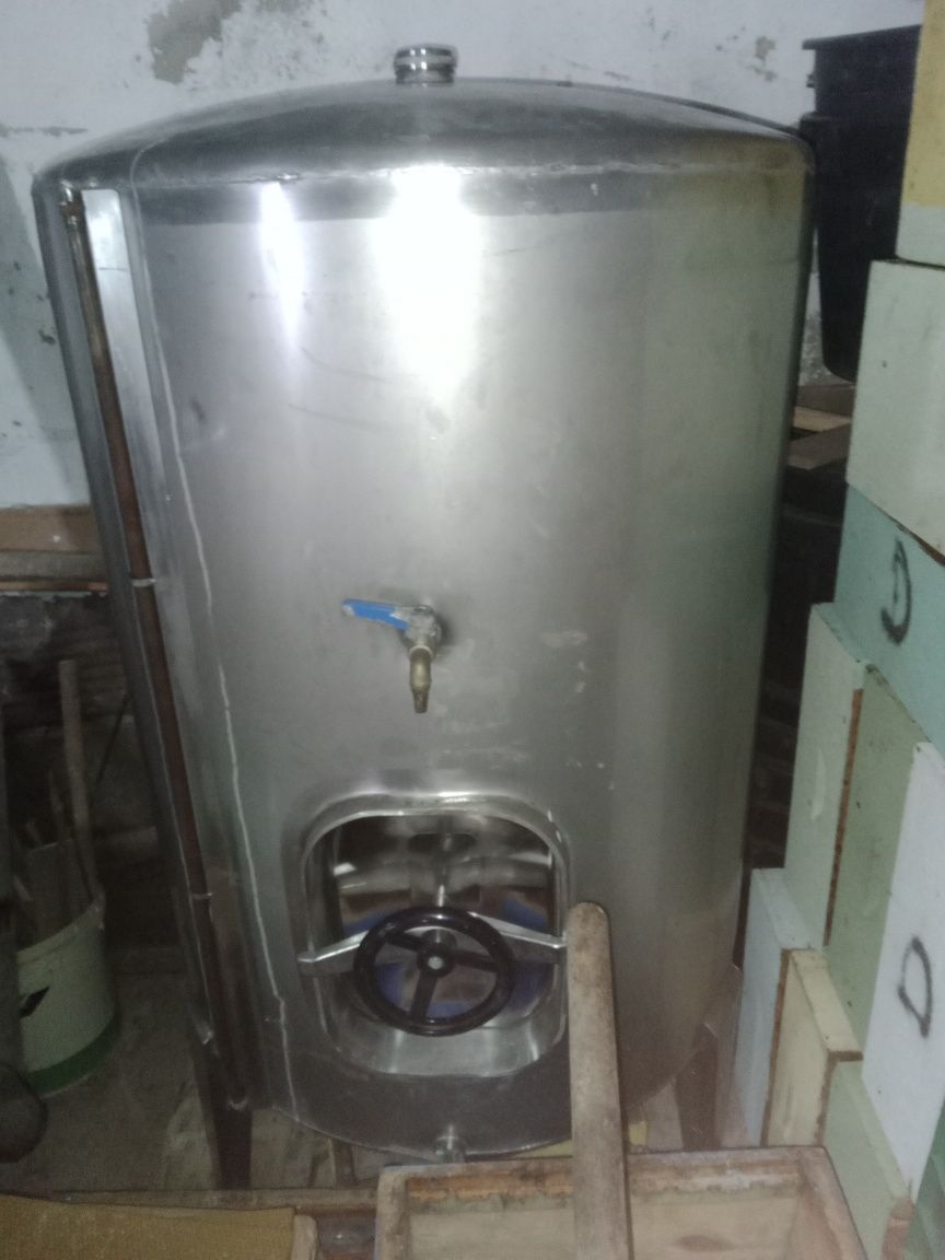 Cuba vinho inox usada