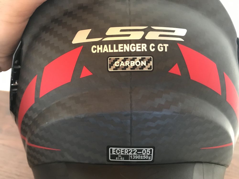 Capacete LS2 Challenger Carbono XL