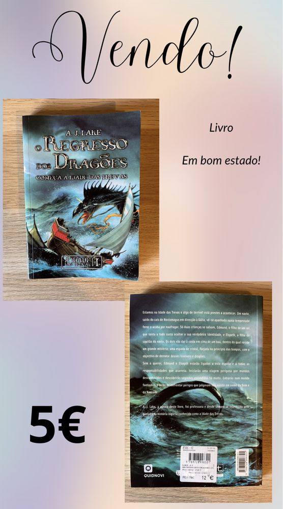 Livro “O Regresso dos Dragões”