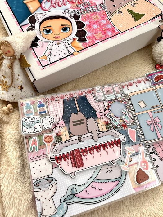 Новорічний альбом на липучках