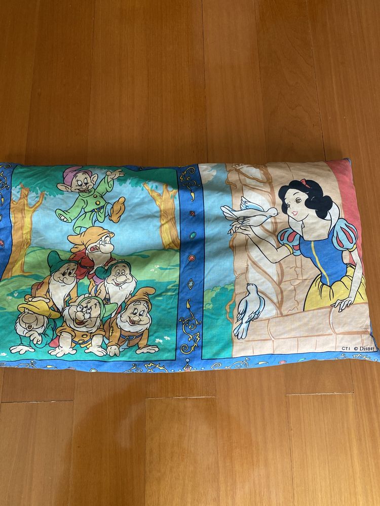 Almofada grande comprida Branca de neve e os 7 anões snow white Disney