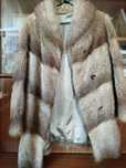 Naturalne futro z nutrii vintage