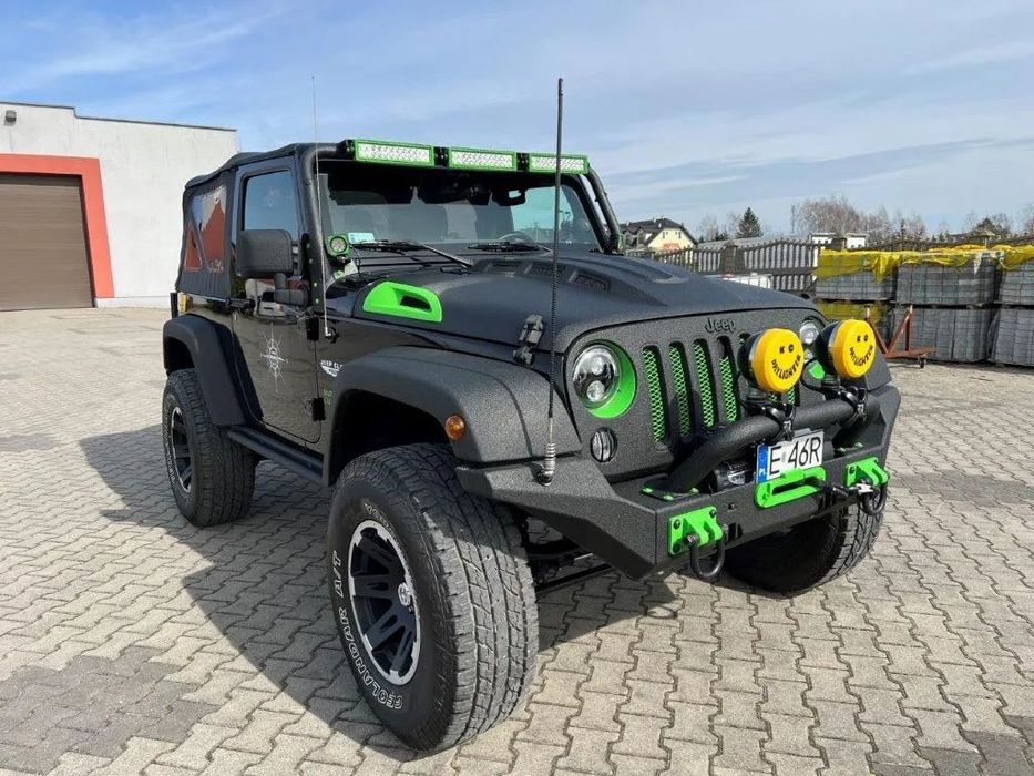 Jeep Wrangler Jeep Wrangler JK 3.6 r. salon Polska, bezwypadkowy, aso, RUGGED RIDGE