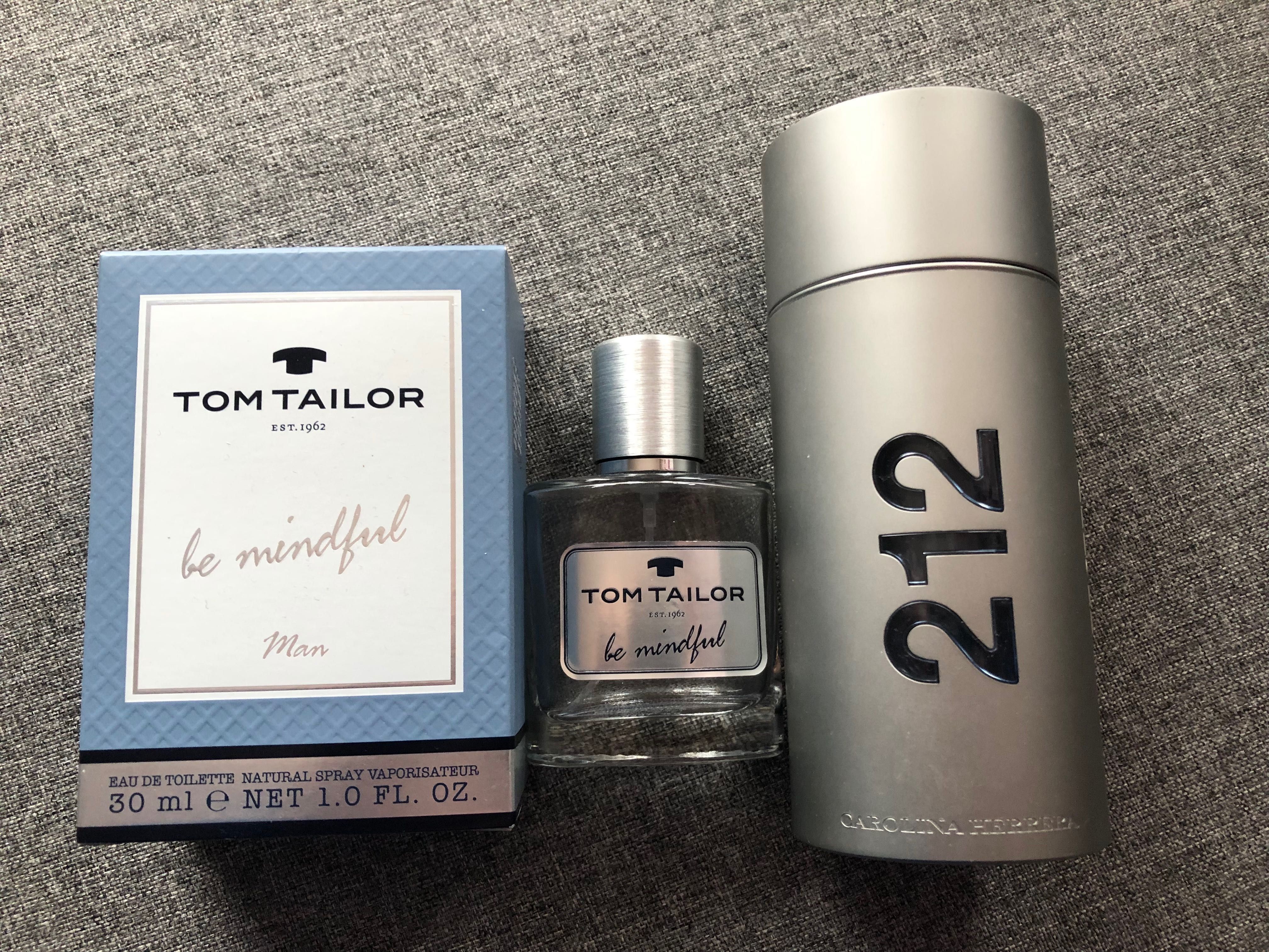 Flakony CH 212 MEN EDT 100ml + CK Eternity EDT 100ml + Tom Tailor 30ml