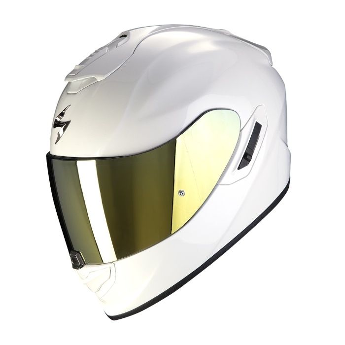 Kask motocyklowy Scorpion EXO - 1400 White Motorbiker