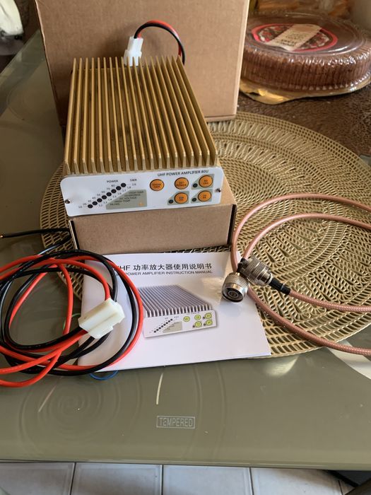 Wzmacniacz UHF 400-470Mhz 80-90Wat