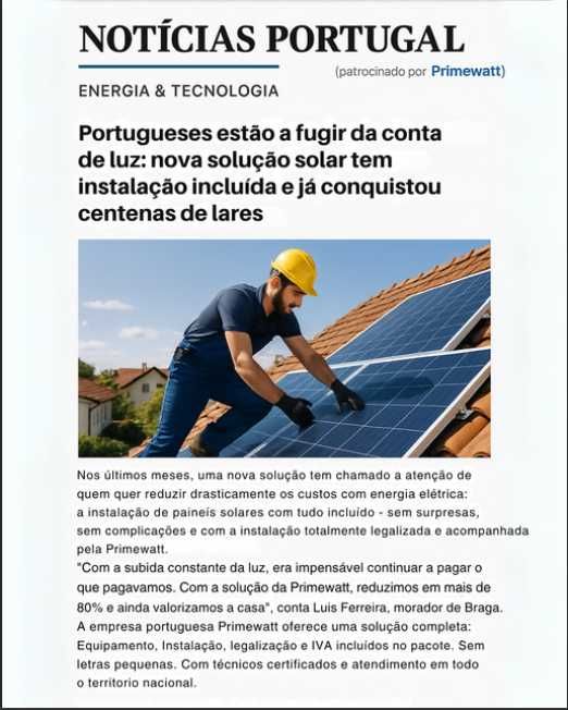 Instalações Fotovoltaicas com Armazenamento/Bateria 16kW