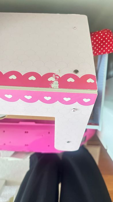 Casa de bonecas com acessórios