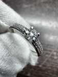 Золотое кольцо с натуральными бриллиантами 0,22ct р.16,5 585 проба
