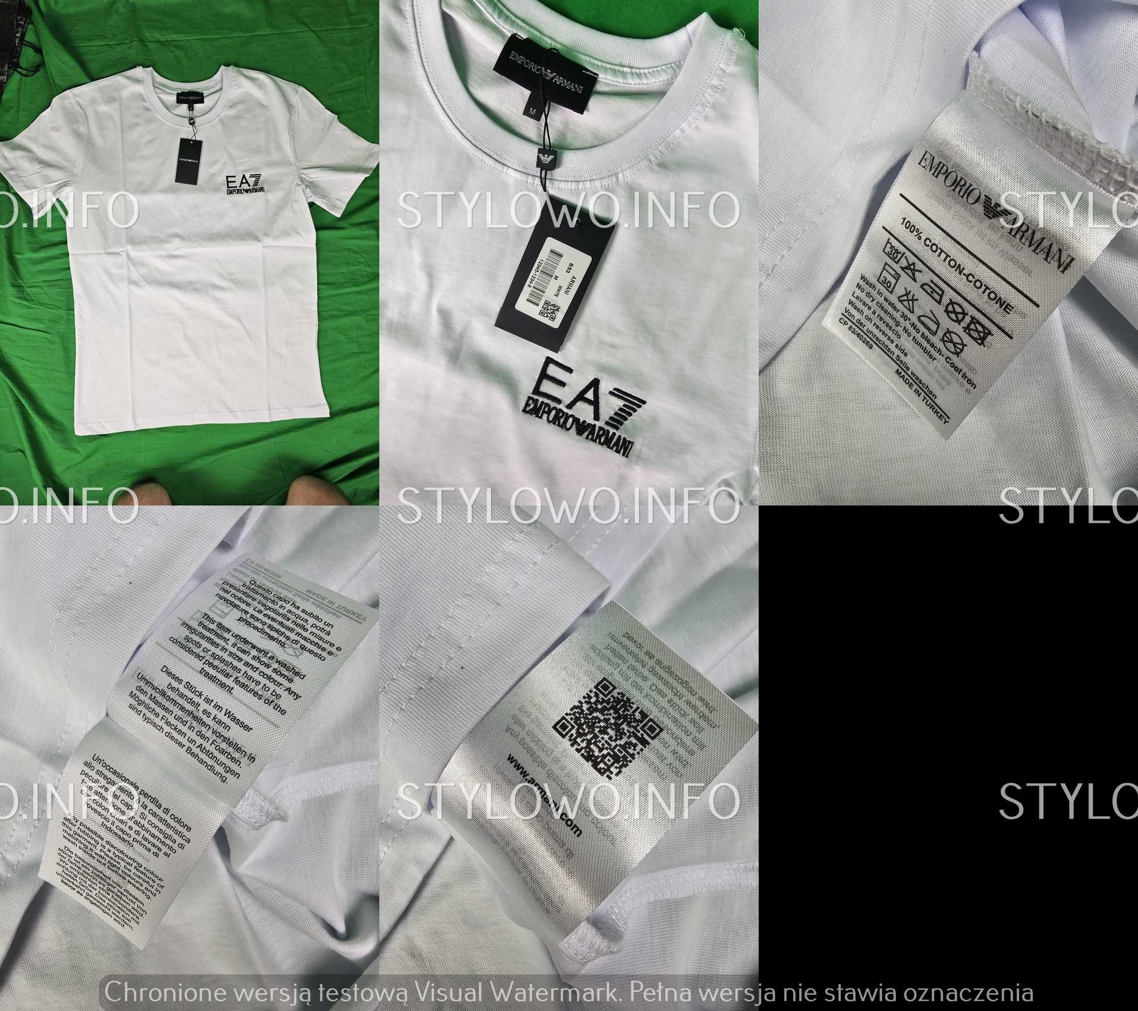 Koszulka męska calvin polo t-shirt burberry hugo ea7 nowość