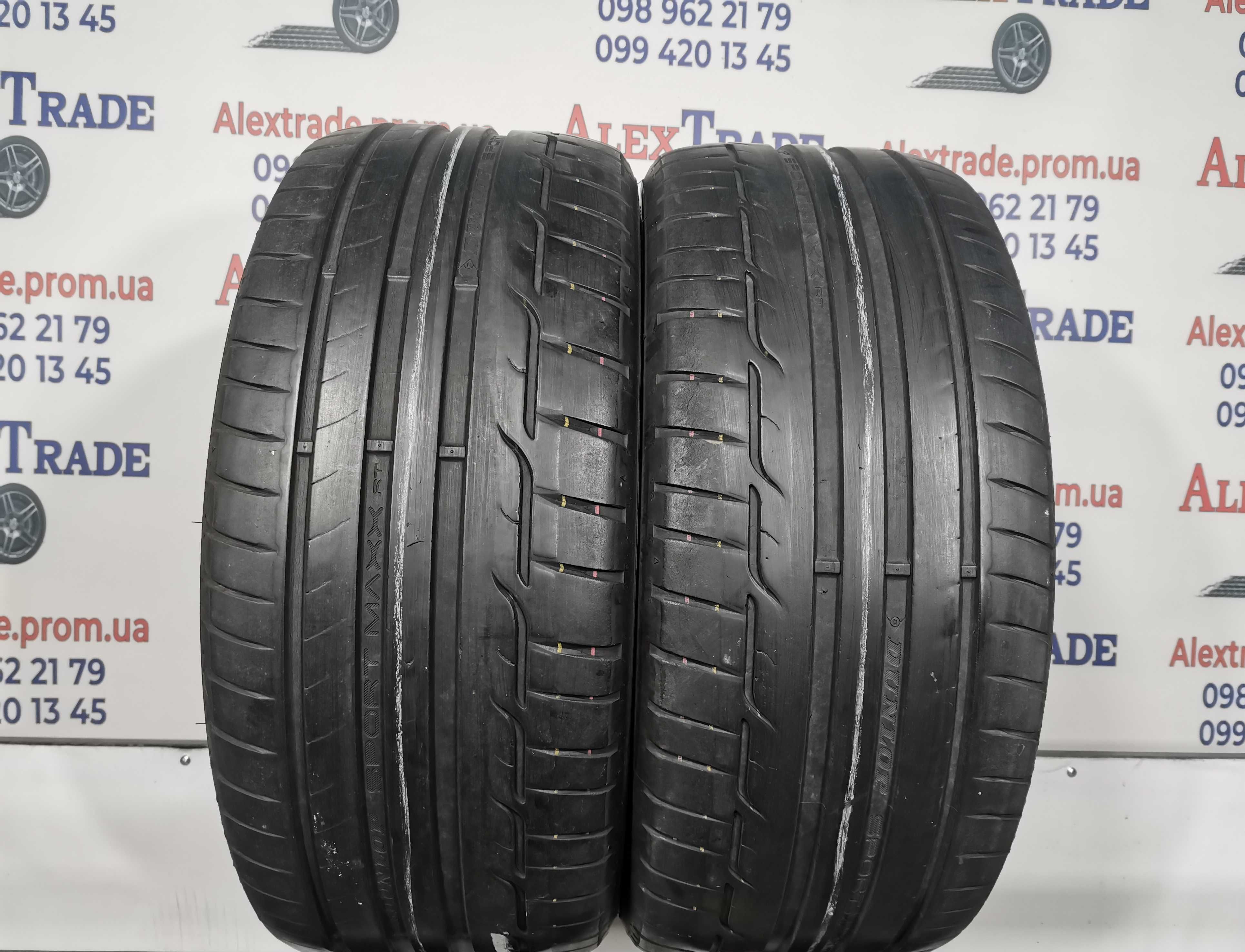 2 шт. 225/45 R17 Dunlop Sport Maxx RT літні шини б/у