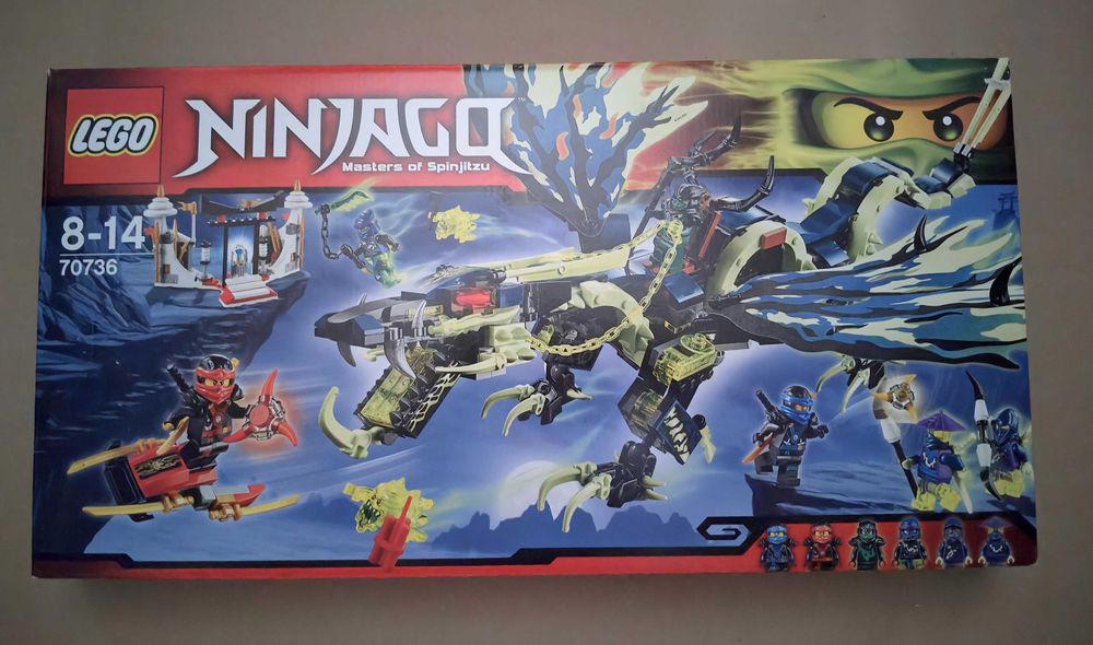 LEGO 70736 Ninjago - Atak smoka Morro - UNIKAT!