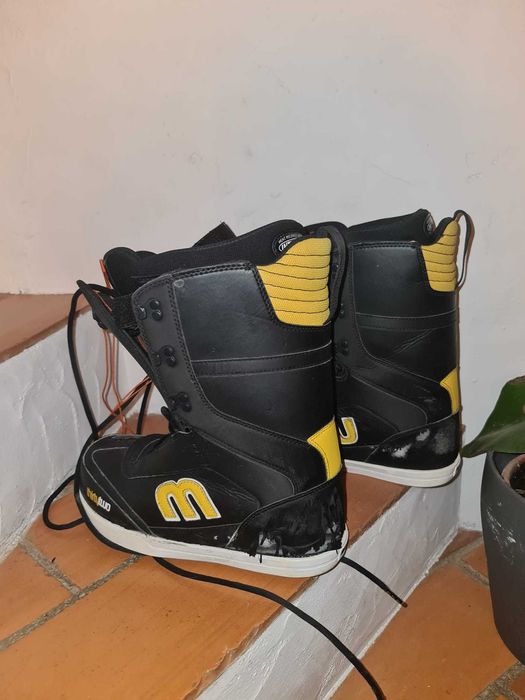 snowboard gear (prancha,botas,fixacoes,capa)