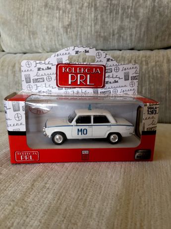 Kolekcjonerski FIAT 125P „MO”-auta PRL,model,autka,resoraki,kolekcja