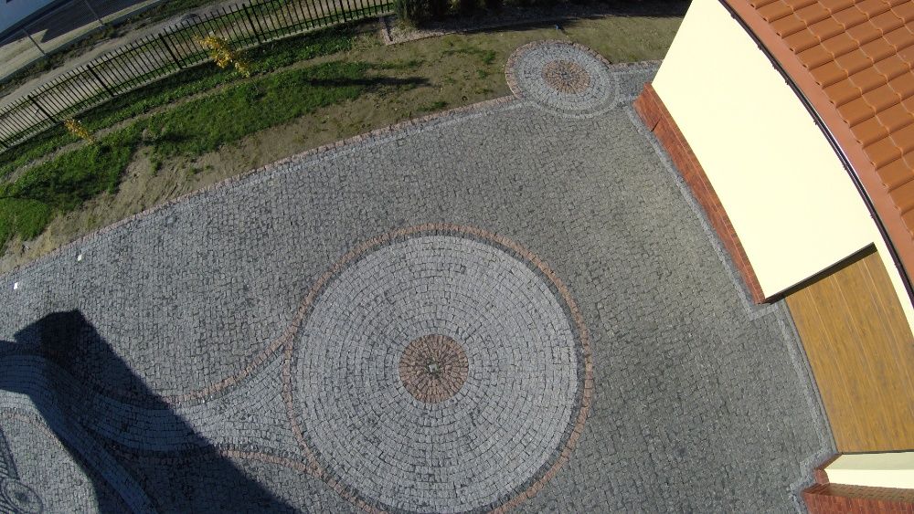 PROMKA !! Kostka brukowa Granitowa SZARA 10x10x5 cm, Na Podjazdy