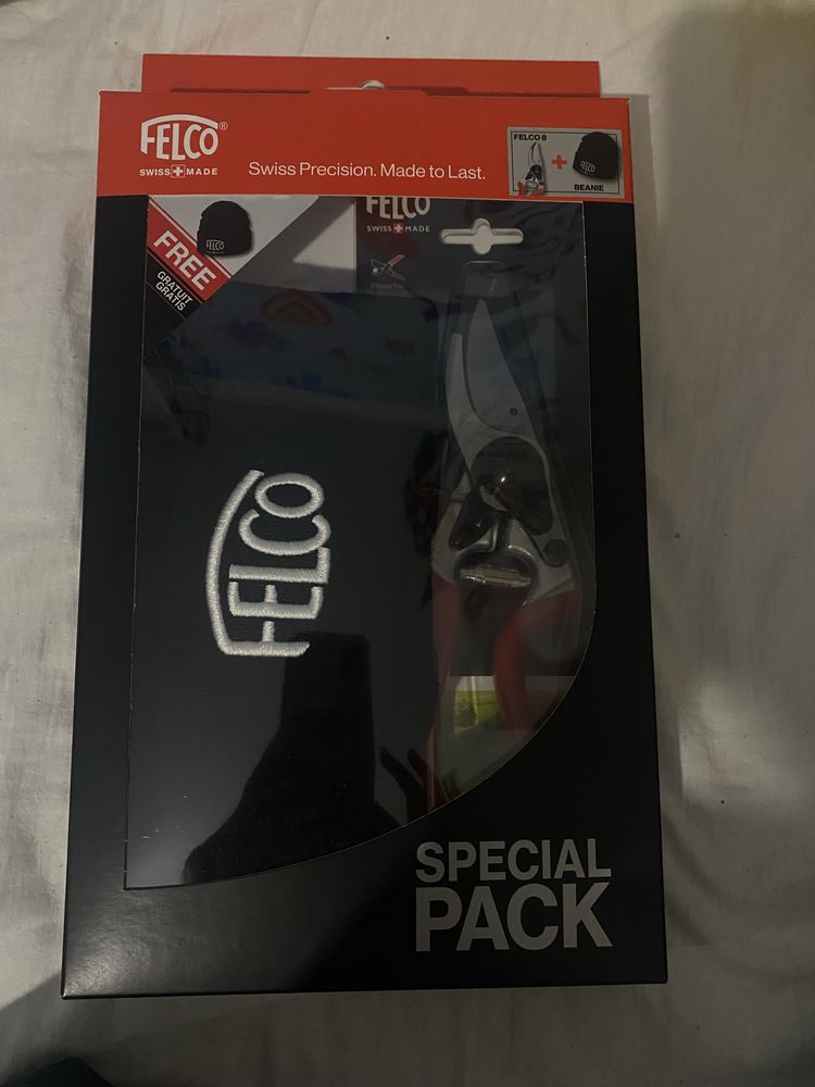 felco 8 sekator i czapka