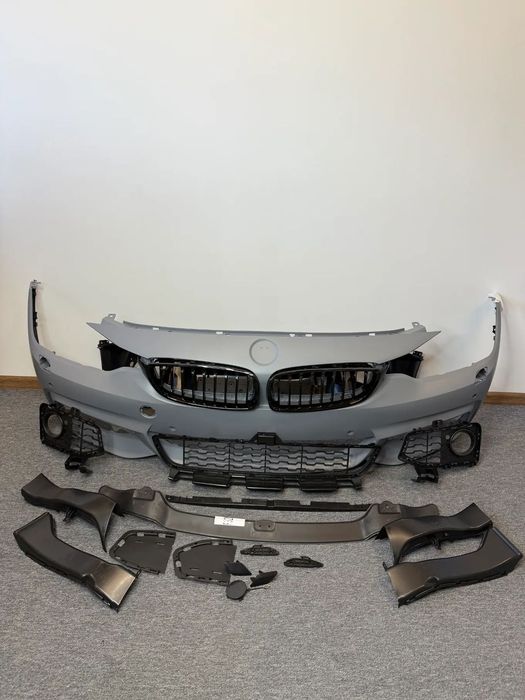 BMW Seria 4 F32 F33 F36 2013–2019 Zderzak Przód M-Technik / Standard Komplet Front Kit