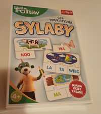 Nowa Gra edukacyjna SYLABY Trefl puzzle