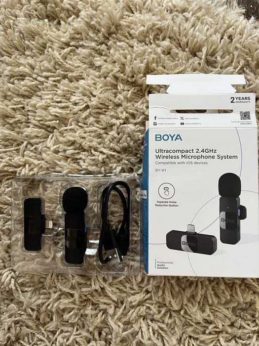 Петличний мікрофон Boya BY-V1