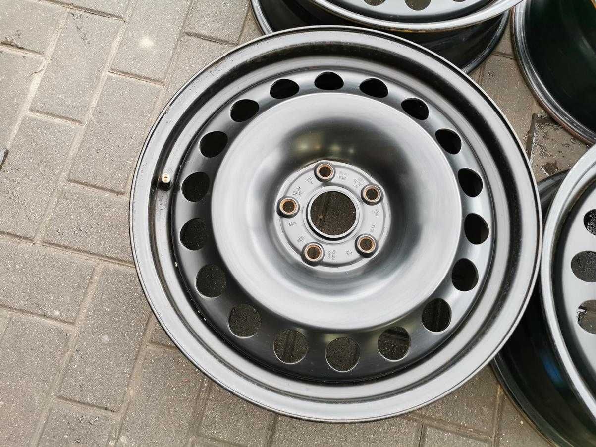 5x112 Felgi Stalowe R17 VW PASSAT Tiguan AUDI A4 A6 A3 ET38 4SZT Ładne