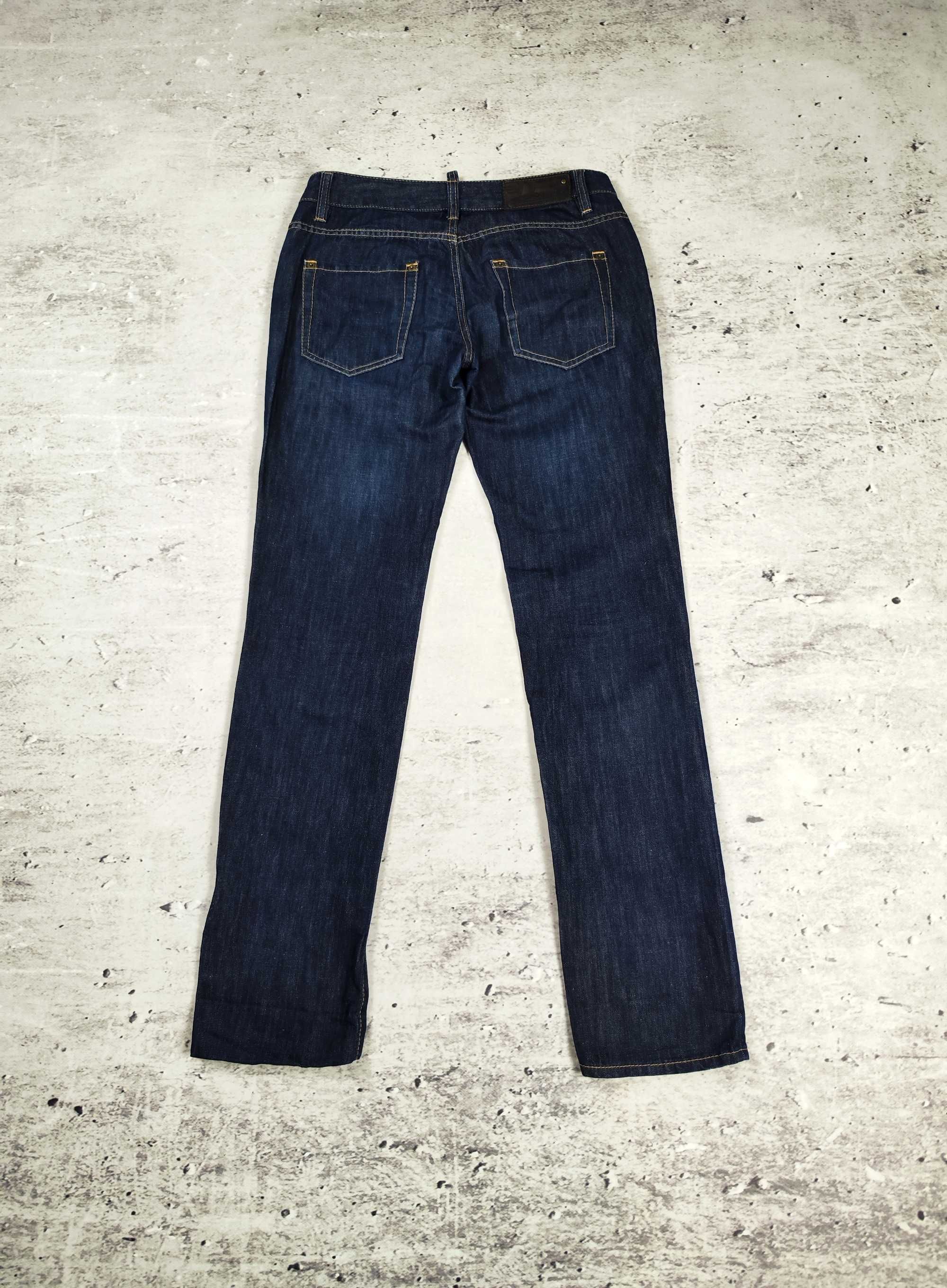 Spodnie jeansowe Dsquared2 męskie oryginał basic casual r. M