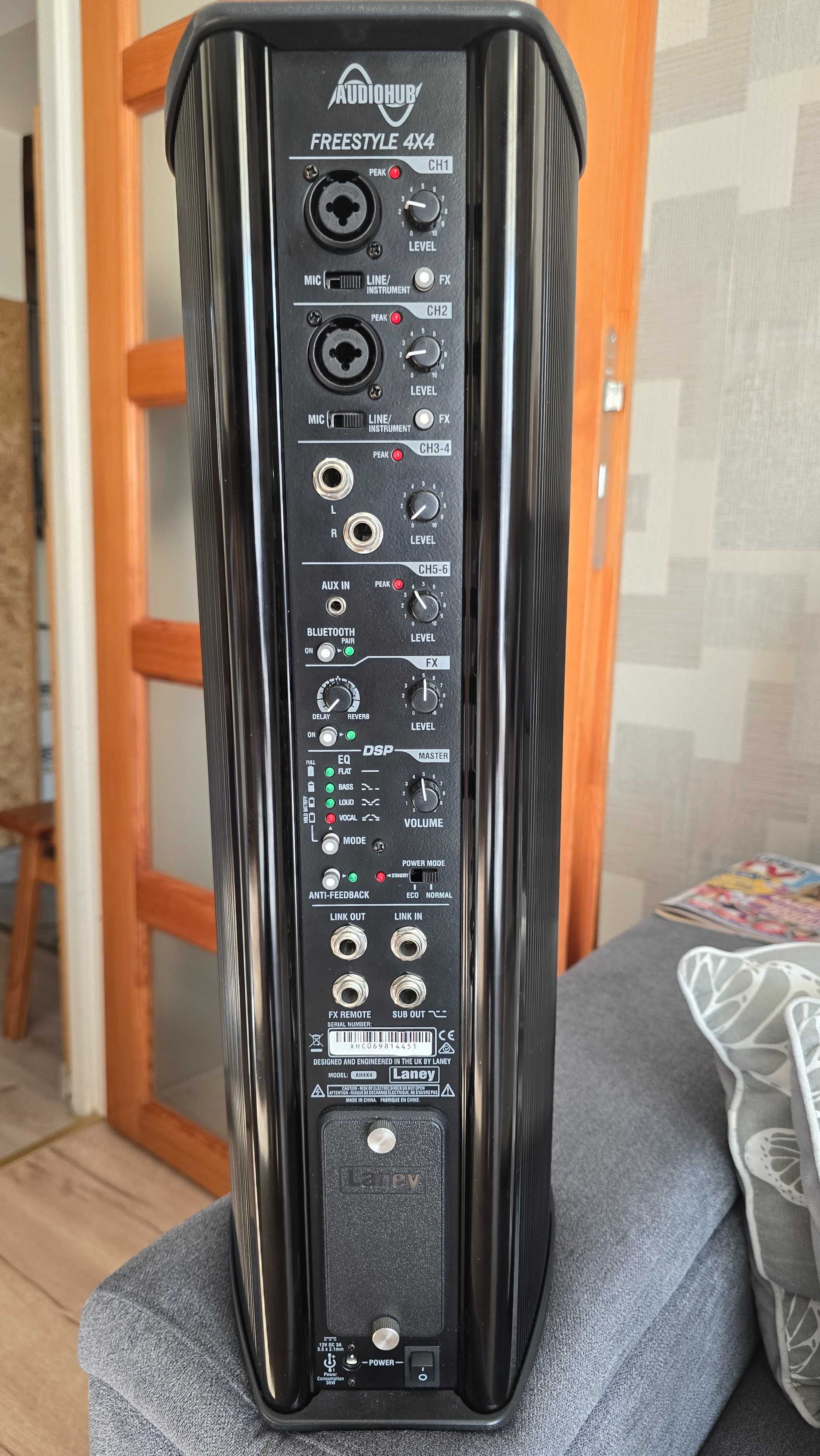 Laney Audiohub 4X4 System PA zasilan