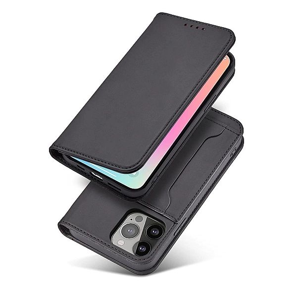 Magnet Card Case etui Samsung Galaxy S23 Ultra pokrowiec z klapką port