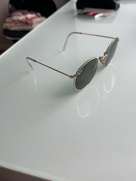 Ray Ban RB3447N 001 Round Metal